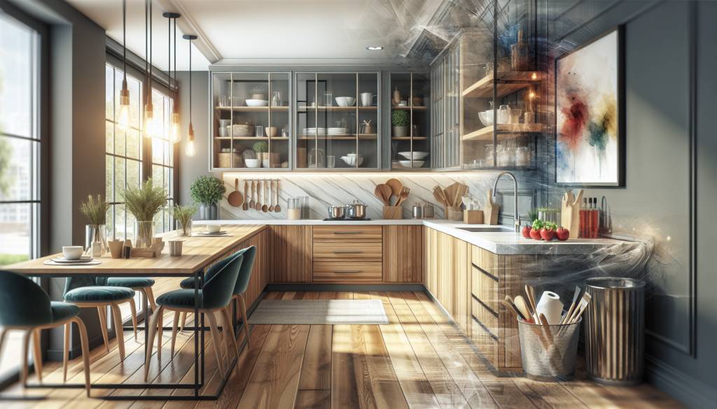 Optimiser l’espace et le style de votre cuisine couloir